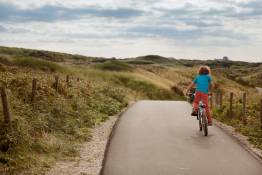 Jongetje op de fiets