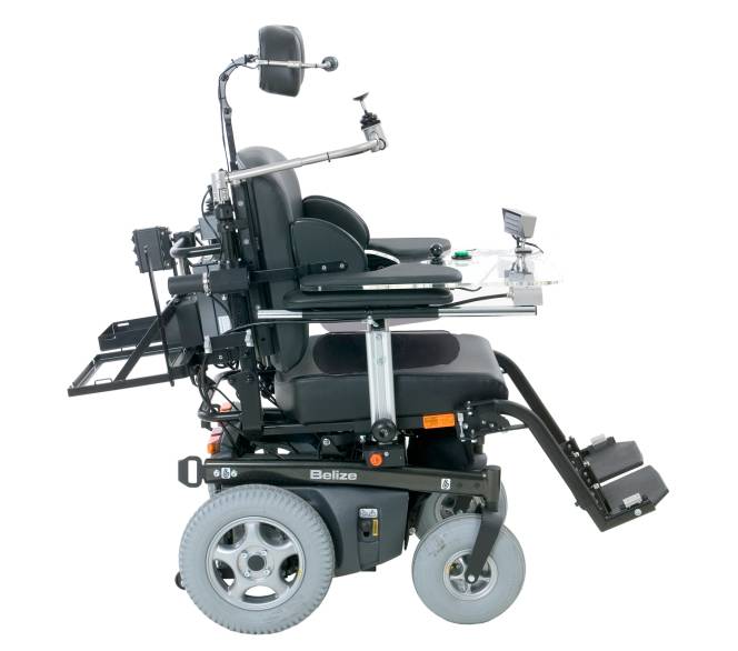 Een door RTD Arnhem aangepaste rolstoel.