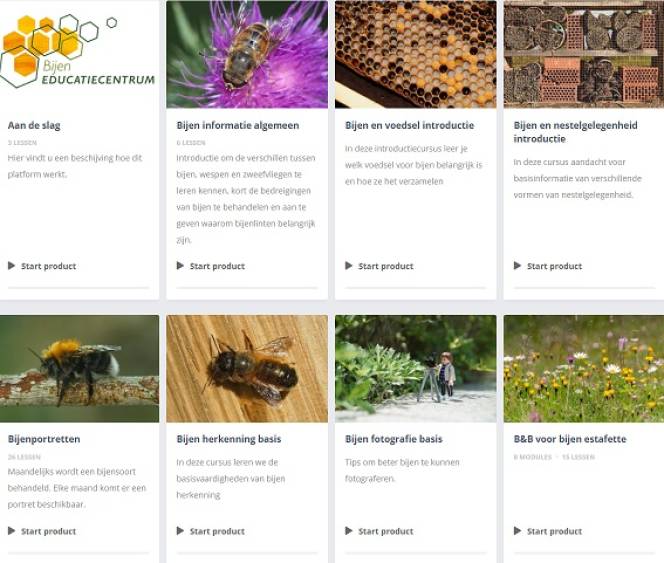 Ons online cursussysteem.