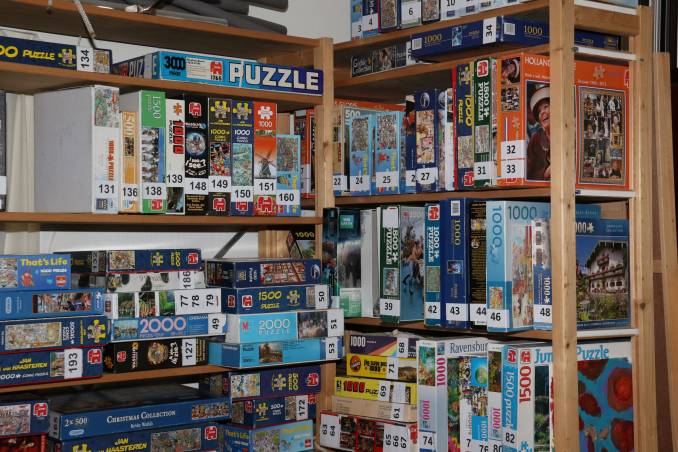 Boeken- en puzzel uitleen
