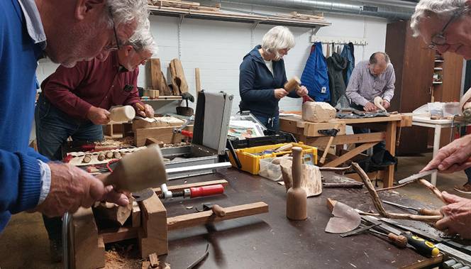 creatief met hout