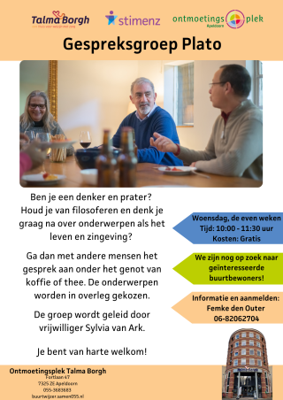 Gespreksgroep Plato voorjaar 2026