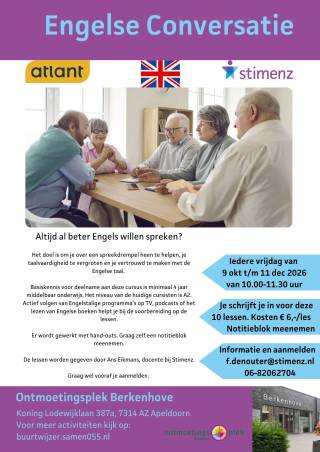 Engelse conversatie najaar 2026