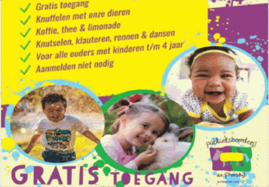 Peuterinloop Kinderboerderij de Proosdij