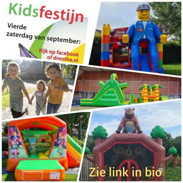 Kidsfestijn 14/9 zaterdagmiddag Ravotti Evenemententerrein