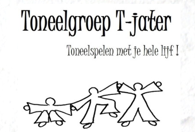 Naam en logo Toneelgroep T =-jater