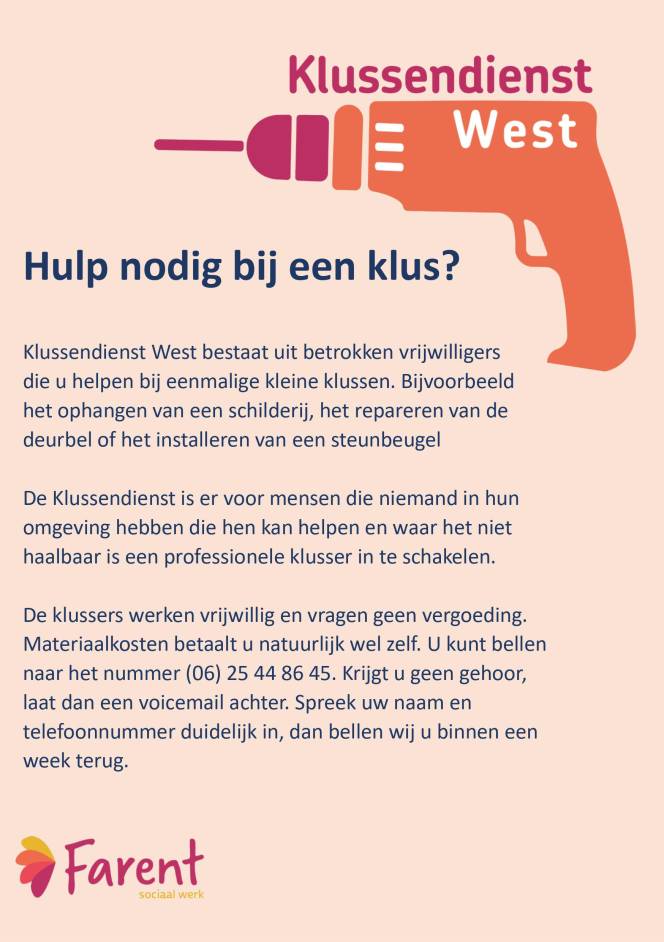 Flyer Klussendienst West