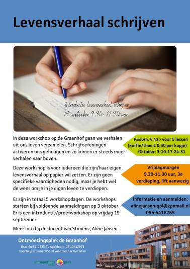 Levensverhaal schrijven