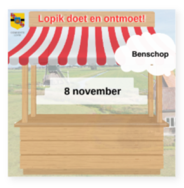 Markt: Lopik Doet & Ontmoet!