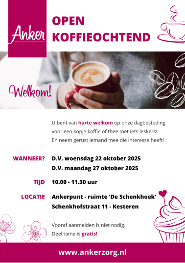 Open koffieochtenden