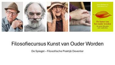 Start filosofie lees- en gespreksgroep Kunst van Ouder worden