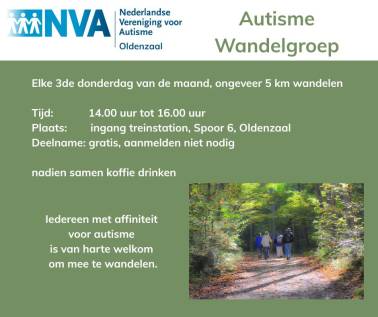 Autisme Wandelgroep
