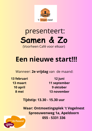 Samen & Zo (v/h Café voor elkaar)