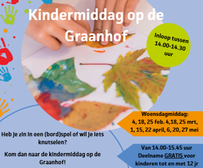 Flyer kindermiddag voorjaar 2026