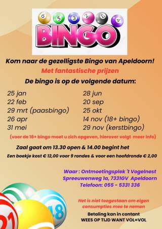 Gezelligste Bingo van Apeldoorn